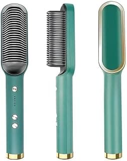 Hair Brush 5-in-1 Hair Styler Dryer Comb Electric Comb Hot Brush with 5 Temperature, Ionic Care, 30s Fast Heating