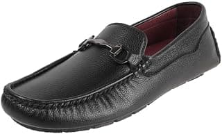 Metro Men Faux Leather Driving Style Loafer Shoes