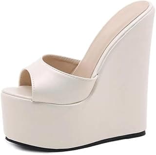 Generic UUNDA Fashion Wedge Heel Sandals Shoes for Women Heels Ladies Sandals