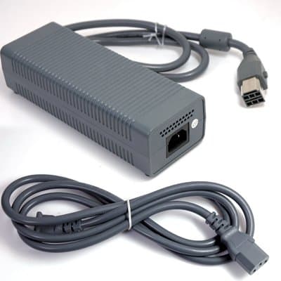 Xbox 360 Fat AC Power Supply Adapter Charger Brick for Fat XBOX 360 220V TO 240V Indian Use