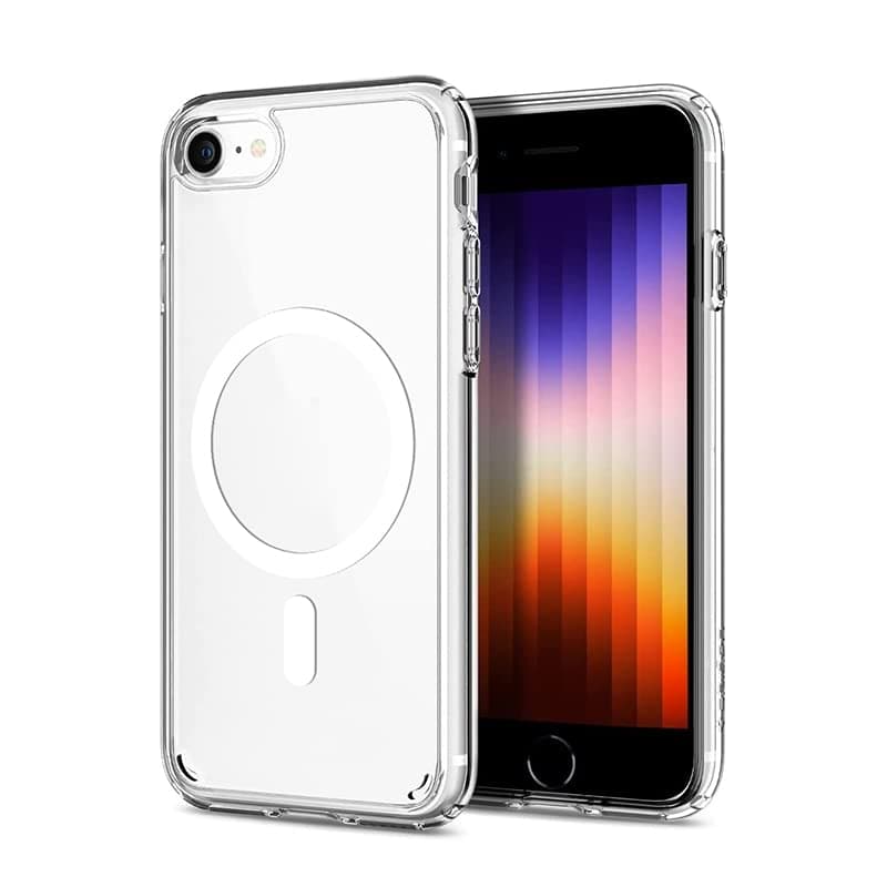 Solimo Basic Case for iPhone 8 (Thermoplastic Polyurethane_Clear)