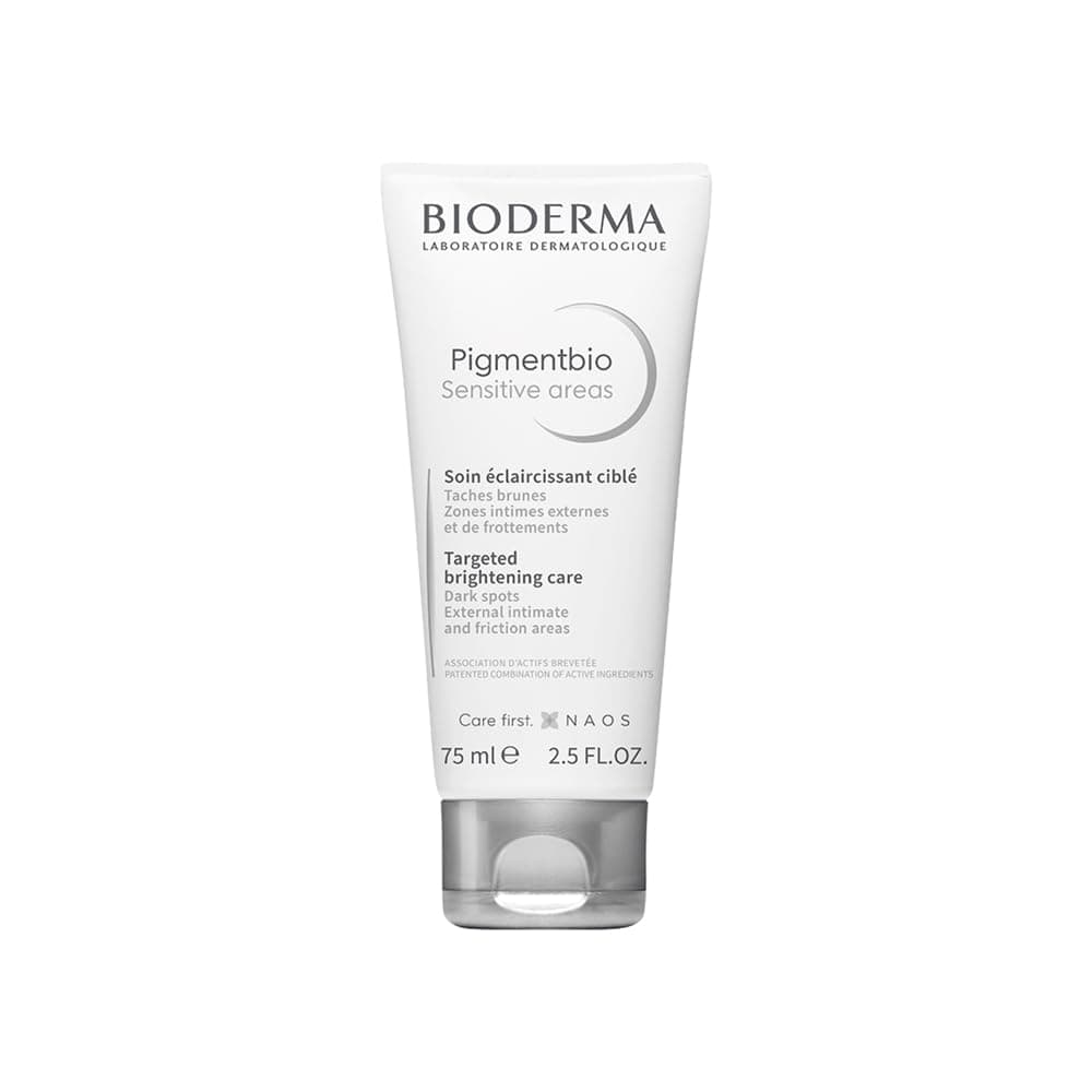 Bioderma Pigmentbio Sensitive Areas Creme Unified and Brightened Skin Tone Underarms Bikini Areas and Even for the Most Delicate Areas, 75ml