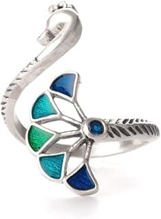 Shaya by CaratLane 925 Silver Oxidised Owning My Perfectionist Tendencies Ring Gifts for Womens & Girls