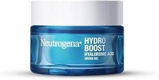 Neutrogena Hydro Boost Hyaluronic Acid Face Moisturizer | Oil‑Free Water Gel | 24H Hydration | Non‑Sticky & Fast Absorbing | For All Skin Types | Men & Women | 13 g