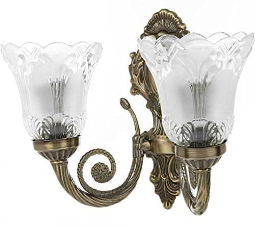 Zingy Lamps Rupdeep Antique Look Style Decorative Single Lamp Hanging Wall Light(Ac/Dc, Glass)_(Without Bulb)