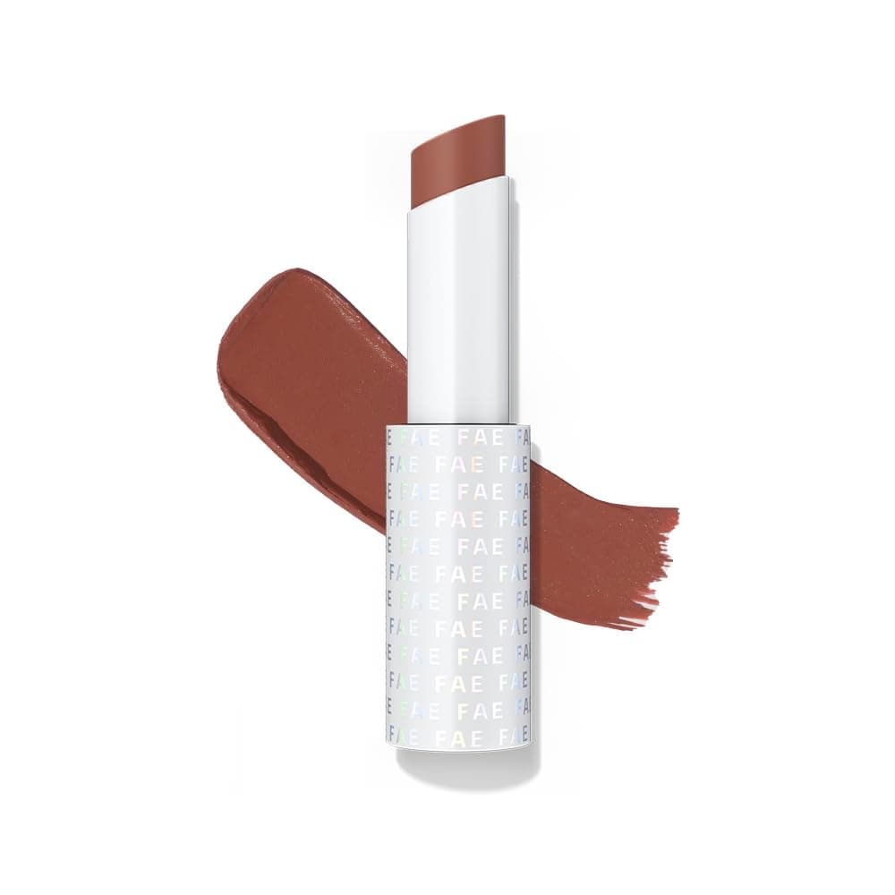 FAE Beauty Modern Matte Lipstick | Comfortable Cushion Matte Formula | One Stroke Application | Longwear | Richly Pigmented (Shade Low-key)