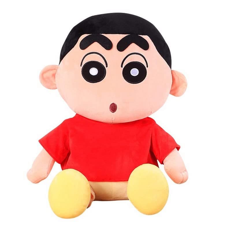 HUG 'n' FEEL SOFT TOYS Long Soft Lovable hugable Cute Giant Life Size Teddy Bear Plush & Stuffed Toys (Family Big, Shinchan)