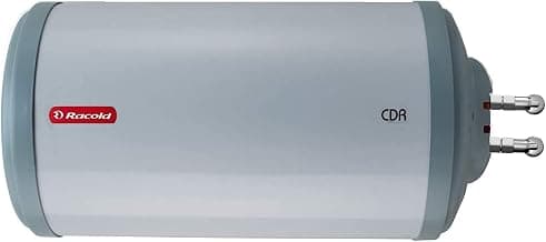 Racold Cdr Dlx 10Lt Horizontal, Wall Mounting, White-Grey