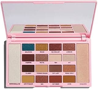 Makeup Revolution X Kisu Eyeshadow Palette, (Multicolor) 5.7g Matte & Shimmery Finish