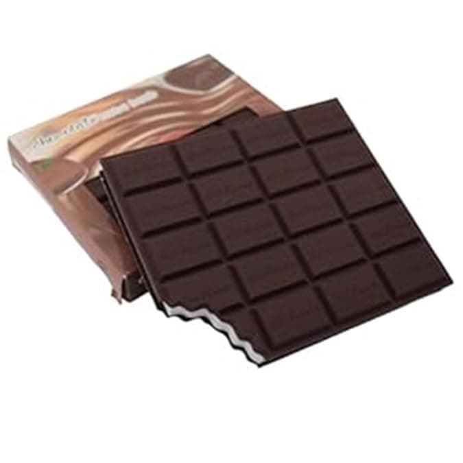 ECLET Chocolate Shaped Notebook Small Diary for Kids/Notes with Original Coco Smell Scented (Pack of 1) | Memo Pad for Office Work, Notepad for College Student | Personal Pocket Diary - Plain Pages