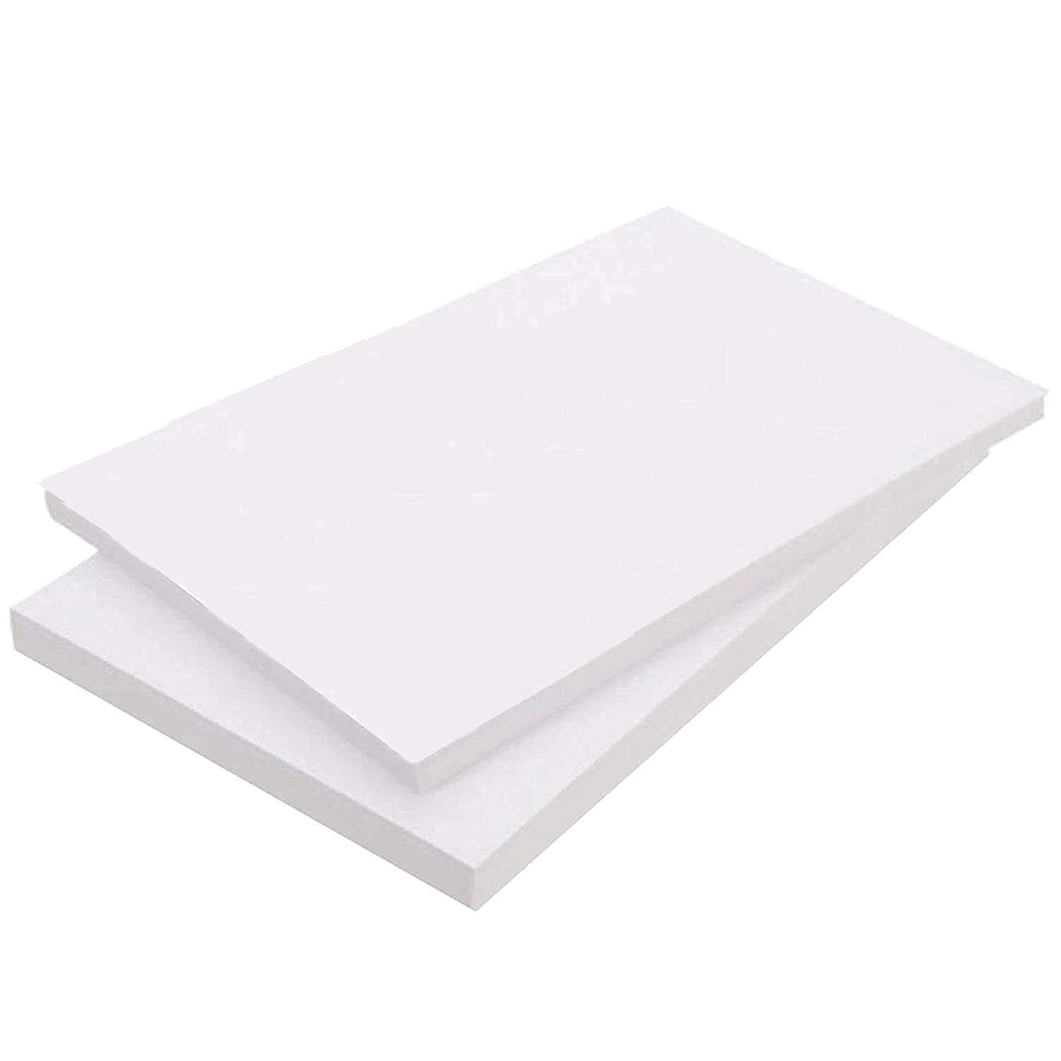 Eclet A4 Size, 225 GSM Smooth Finish Ivory Drawing Paper Sheets, White, 8.25x11.5 Inch, Combo Pack of 25 Sheets