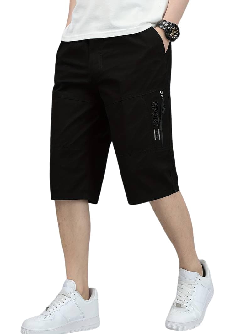 TAGDO® Men's Solid Cotton Shorts | Shorts Pant for Men | Shorts for Men (2003)