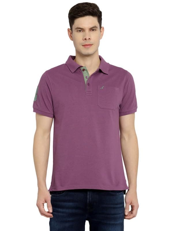 AMERICAN CREW Men's Polo T-Shirt with Pocket Tshirts