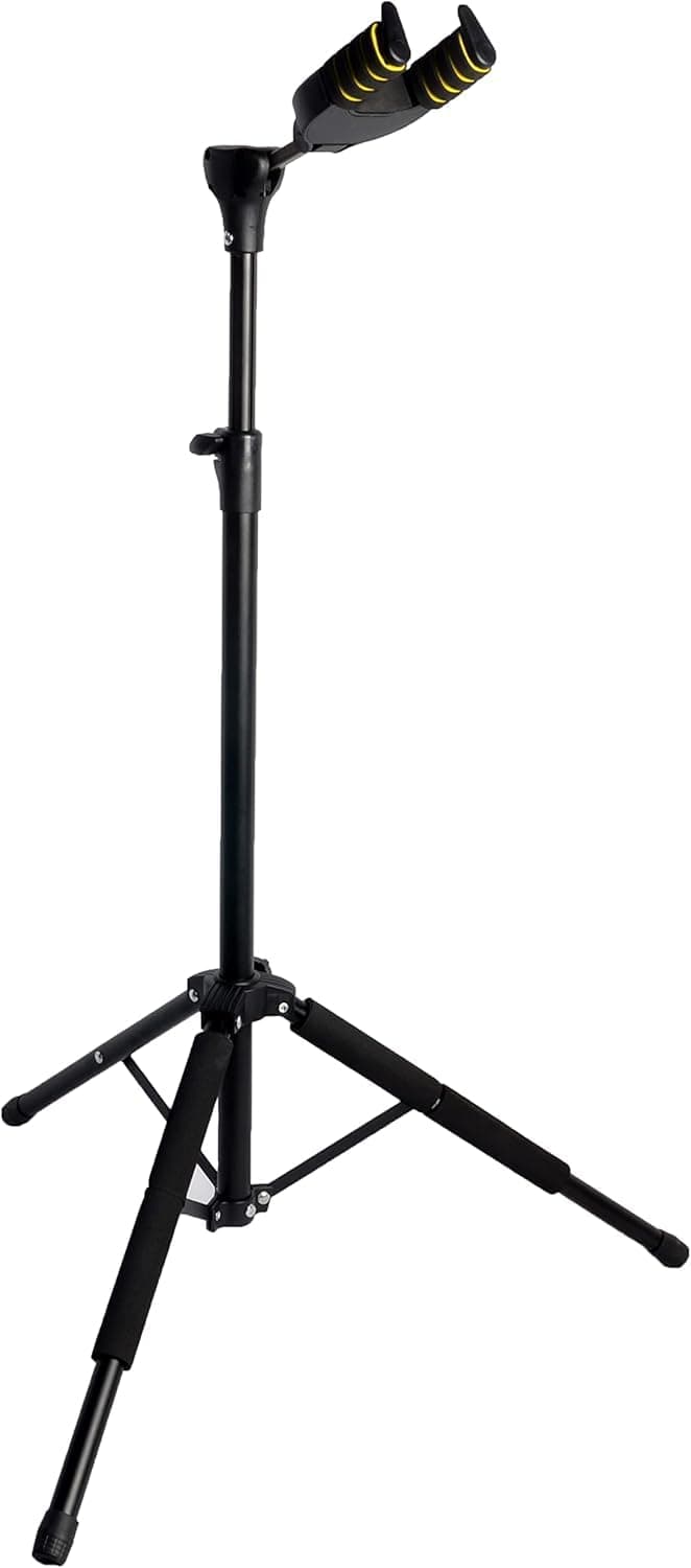 Softline Pro Tripod Guitar Stand Upright Auto Lock for Acoustic, Electric, Bass, Ukulele, Violoncello & Violin (SP21)