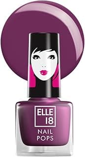 Elle 18 Matte, Glossy Finish Nail Pops Color 161, 161, 5 Ml