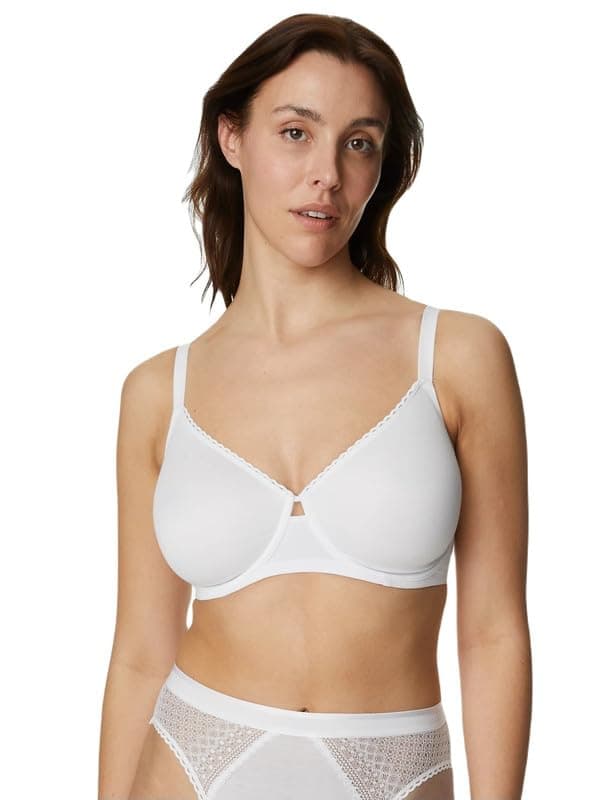 Marks & Spencer Cotton Elastane Non Padded Bra | Under Wire Full Cup Bra