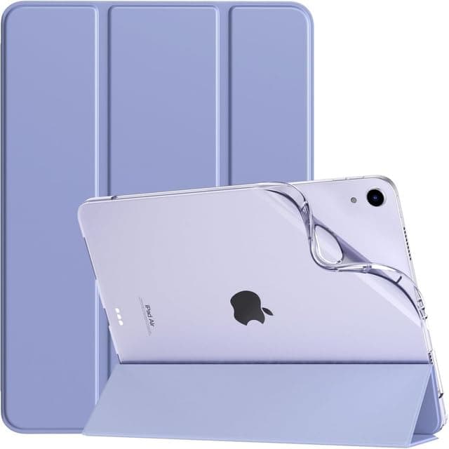 Boxome Tablet Case Cover for Apple iPad Pro 11 inch (2nd|3rd|4th Gen) [Auto Sleep/Wake Cover] [Pencil Holder] [Trifold Stand] [Frosted Back] - Lavender