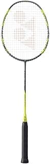 YONEX Arcsaber 7 Play Strung Graphite Badminton Racquet with Full Cover (Grey/Yellow)