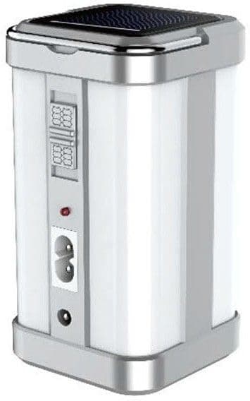FIRSTLIKE Electric & Solar Rechargeable 4 Tube 80W Lantern Emergency Light | 7 Hours Backup | High Power Multi-Function Light