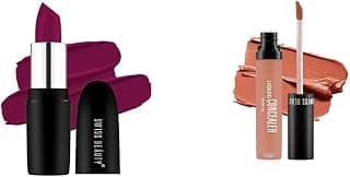 SWISS BEAUTY Pure Matte Creamy Lipstick Shade- Berry, 3.8gm| Liquid Light Weight Concealer With Full Coverage |Easily Blendable Concealer For Face Makeup With Matte Finish | Shade- Orange, 6g