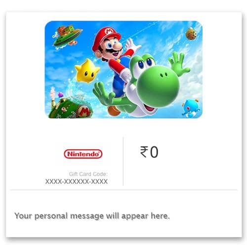 Nintendo eShop Gift Card Digital Code $10 | Additional 5% discount via coupons | E-Gift Card | Instant Delivery | Redeemable on Nintendo eShop