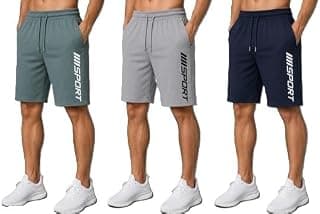 Generic Mahira Hosiery Pack of 3 Printed Shorts for Men | Comfortable Polyester Sports Half Pants