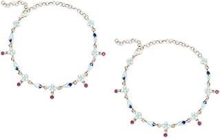 Shaya by CaratLane| 925 Silver | Sur Anklets | Gifts for Womens & Girls