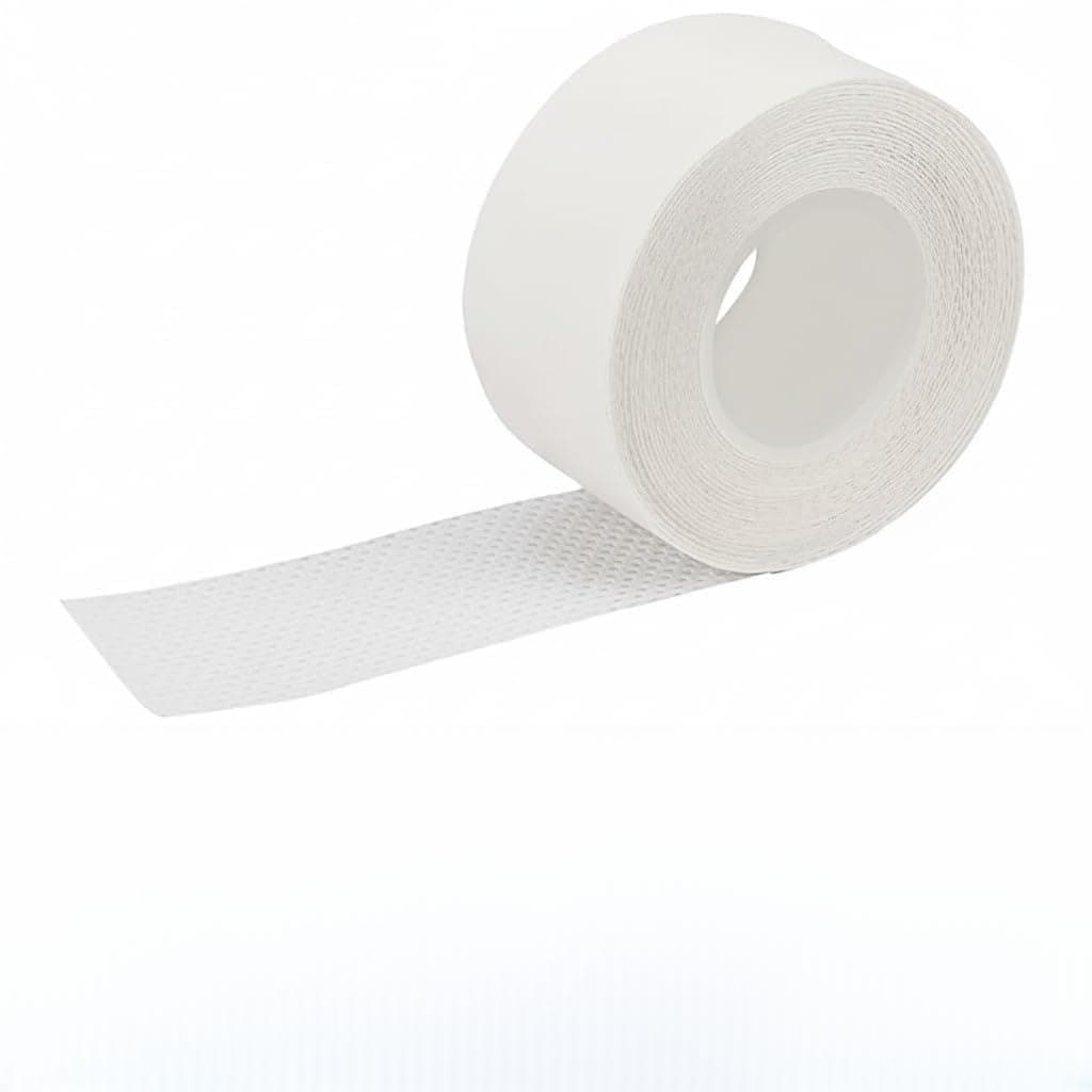 Collar Protector Sweat Pads Shirt Neck Liner Sweat Absorbing Pad Disposable Self-Adhesive Invisible Collar Tape T-Shirt, Hat Protector with Body & Clothing Prefect Measuring Tape for Men, Women (8m x 2.5cm)