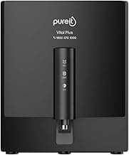 Pureit Vital Plus RO+UV+MP+Mineral | 6 Stage | 7L | Upto 60% Water Saving | Suitable for Borewell, Tanker & Municipal Water | FiltraPower | Wall Mountable | Black