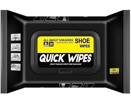 Renesmee Shoe Wipes - Instant Sneaker Cleaner (1 Pack of 80 Pcs) White
