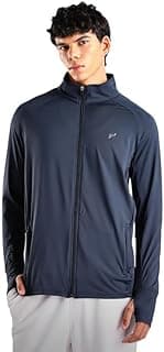 BLUE TYGA Sunscreen Jacket ICE Pro – UPF 50+ Cooling Jacket for Men & Women | Cool Rush Pro Tech, UV Protection, Breathable, Sweat-Wicking, Anti-Microbial, Lightweight Sun Hoodie for Outdoor Sports & Travel