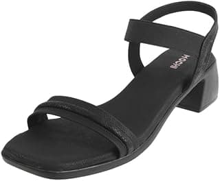 Mochi Women Chic Casual Mid-Heel Sandals