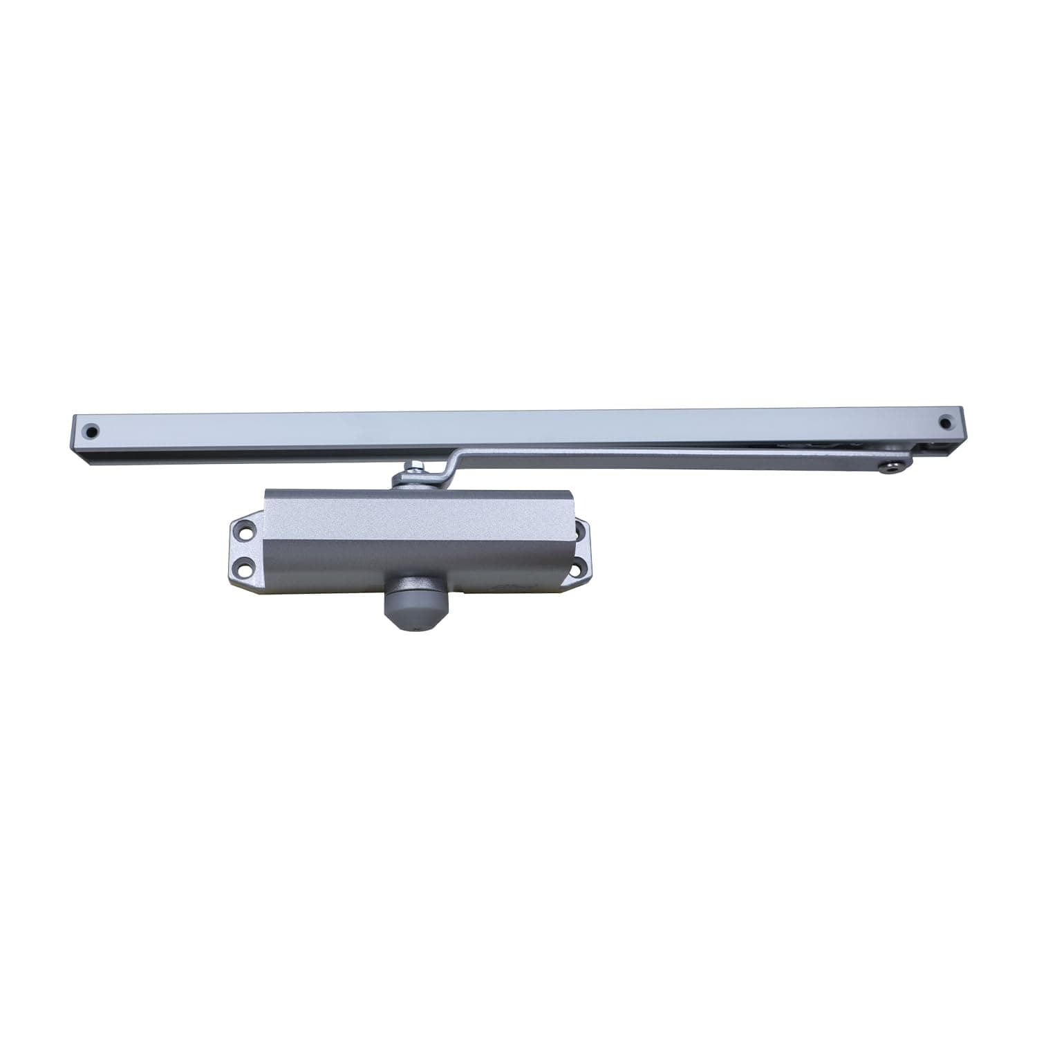 Godrej Door Closer | Cerus Universal Door Closer | Door Weight Capacity : 85kg to 120kg | Max Door Width: 950mm - 1400mm | Adjustable Power Size 3–6 | Pelmet Arm Design | Silver | 3 Yr Warranty