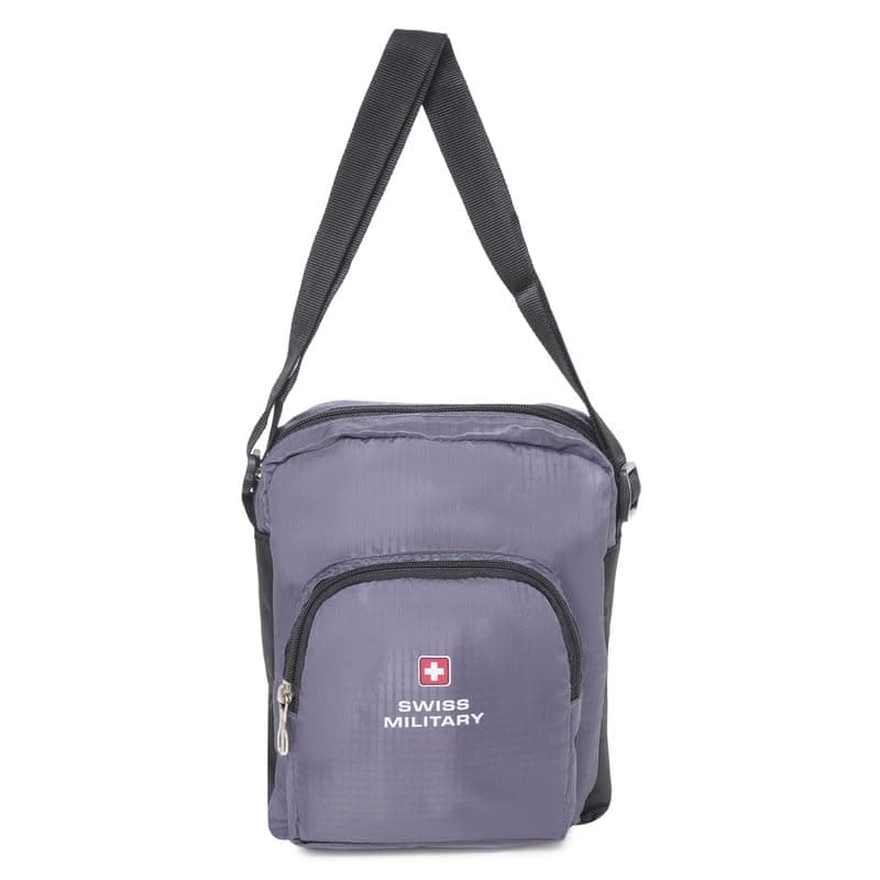 SWISS MILITARY STELLAR Sling Bag for Men & Women, Travel Organizer, Water-Resistant Shoulder Bag, Compact & Lightweight Crossbody Bag with Multiple Pockets, Ideal for Travel, Gym & Daily Use