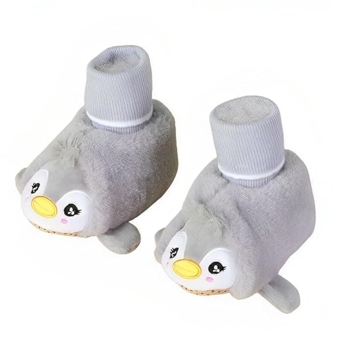 THE DDS STORE Baby shoes Anti Skid shoe cum socks for boys and girls Baby Girls Boys Newborn Cotton Shoes Toddlers Socks Warm Fur Slippers Boots