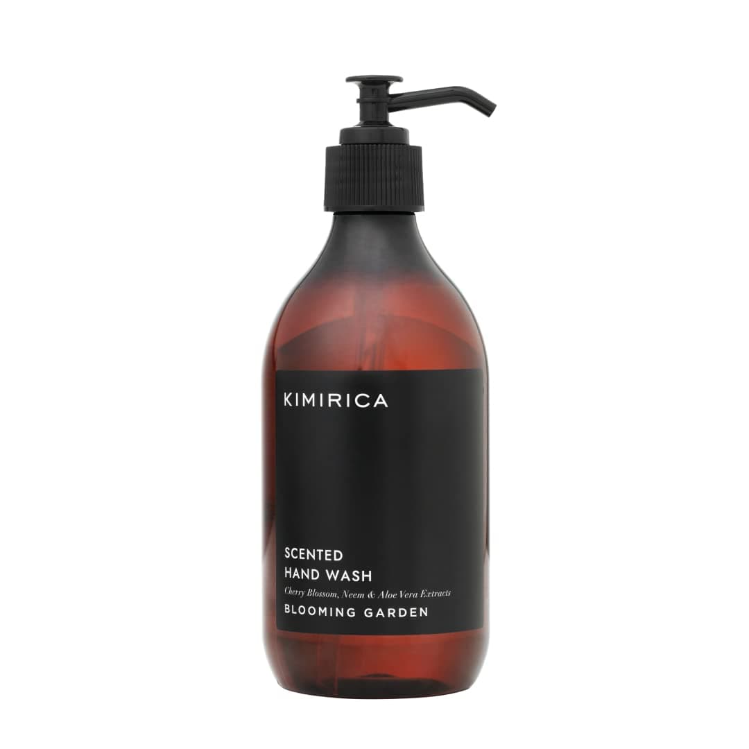 Kimirica Blooming Garden Hand Wash 300ml | Delicate Floral Fragrance | Hydrating Formula Clear Gel Texture | Handwash For Deep clean and Moisturize hand 100% Vegan & Paraben Free