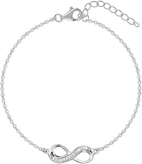 GIVA 925 Silver Unbreakable Bond Bracelet, Adjustable | Gifts for Women and Girls | With Certificate of Authenticity and 925 Stamp | 6 Months Warranty
