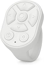MZeD® Premium Multi-Functional Bluetooth Finger Ring Remote Control (White)