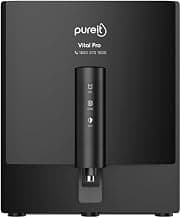 Pureit Vital Pro Mineral RO+MF+UV in-Tank 7 Stage, 7L | Upto 60% Water Saving | Wall mount Water Purifier with FiltraPower technology (Black)