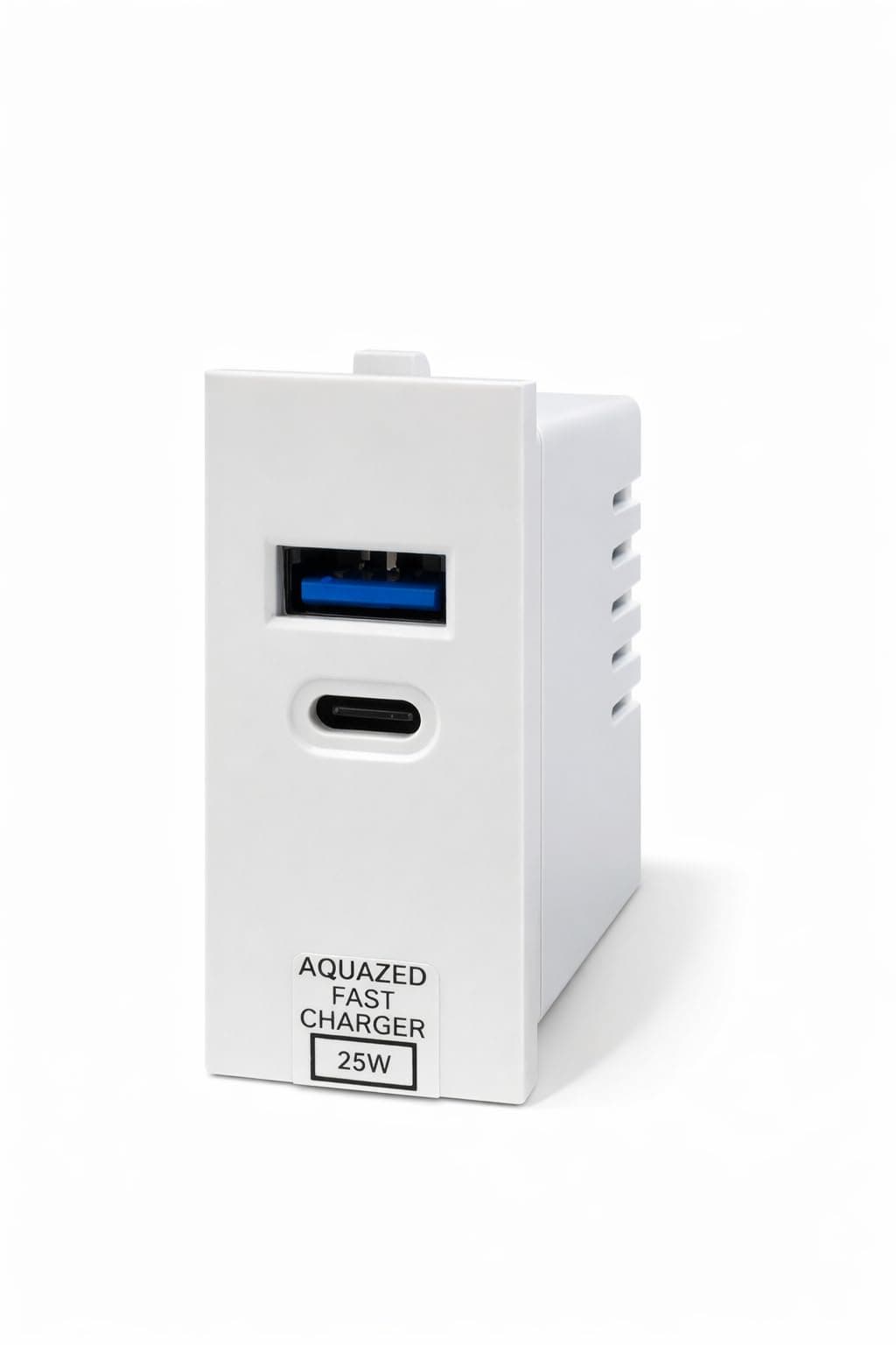 AJ ELECTRICALS USB Moduler Ultrafast Charger 25 Watt Rush Charger For Headphone, White