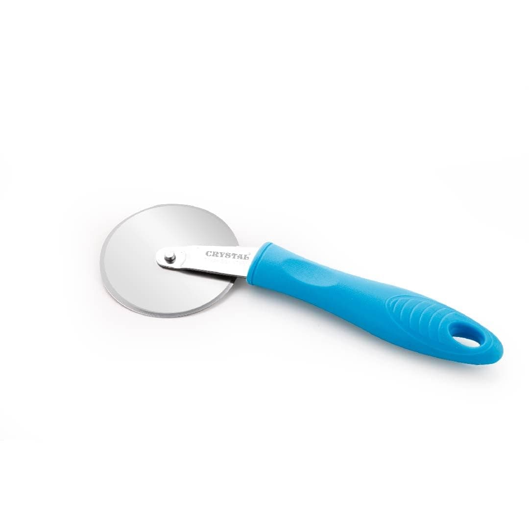 Crystal - MKA069 Stainless Steel Pizza Cutter, Multicolour