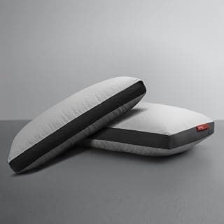 Sleepyhead Microfiber Pillow Designed by Duroflex - Pack of 2 (21x17 Inch, White) |Balanced Softness & Support |Comfortable Head & Neck Pillow |Plush Fiber Filling |Breathable Fabric