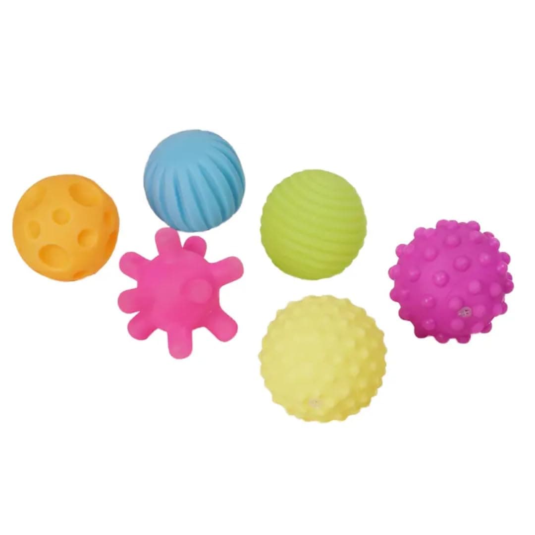Sawkirp Darshraj Sensory Balls Set, Multi-Textured, 6 Pieces