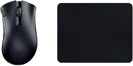 Razer Bluetooth DeathAdder V2 X Hyper Speed: Award-Winning Ergonomic Design with 16000 DPI - Ultra-F