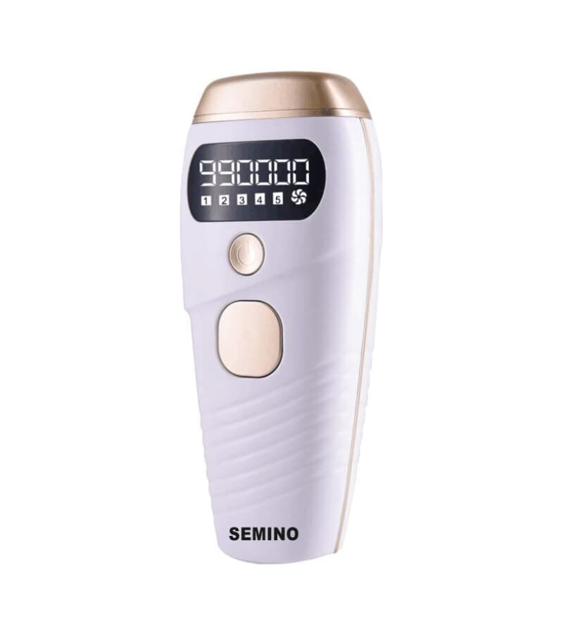 SEMINO BLISS Home IPL Hair Removal For Women And Men Permanent Painless Laser For Whole Body, Upgraded To 999,999 Flashes, Women/Men, At-Home Painless Hair Remover For Legs/Underarm/Arm/Body