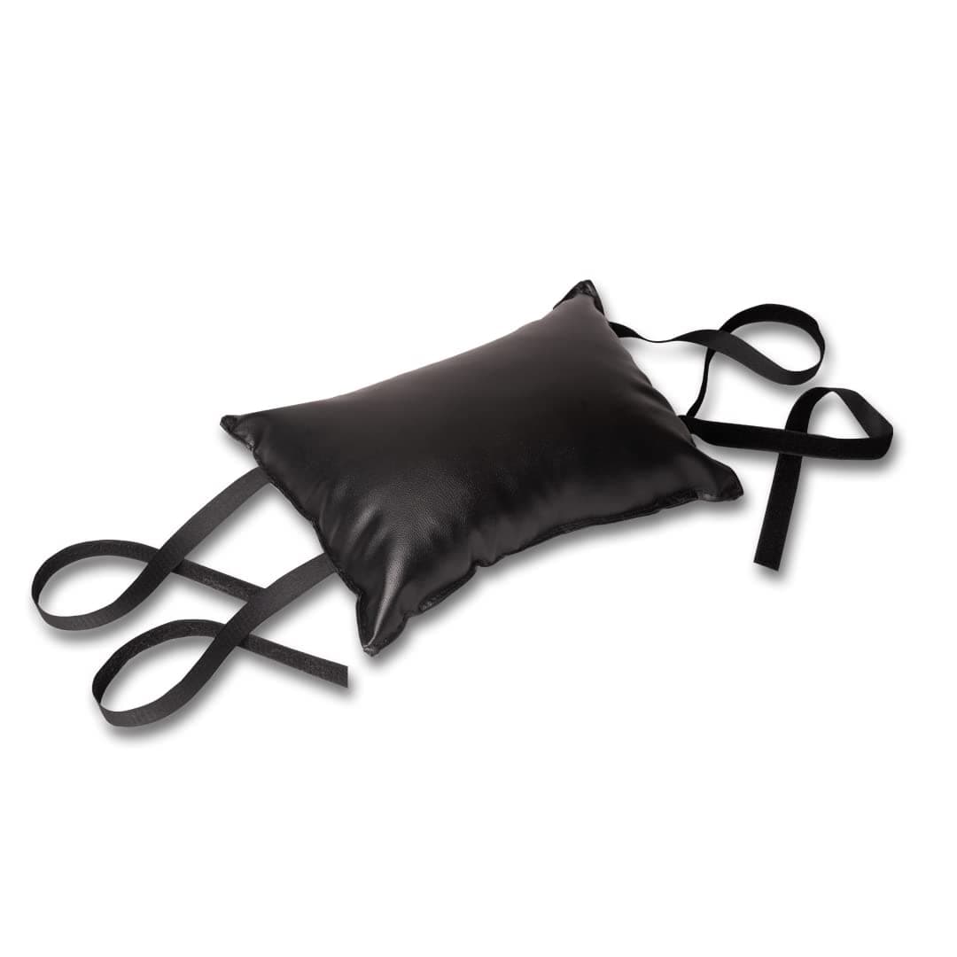 ROSE® Leatherette Cushion Pillow | Head & Neck Rest | Compatible with High Back Executive Chair (Black)