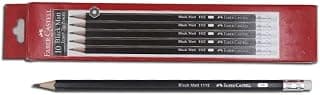 Faber-Castell Matt Black Pencils Pack of 10 | Premium Writing & Drawing Pencils for School, Office, Sketching & Exam Use | Smooth Dark Lead Break Resistant Matte Finish Pencils