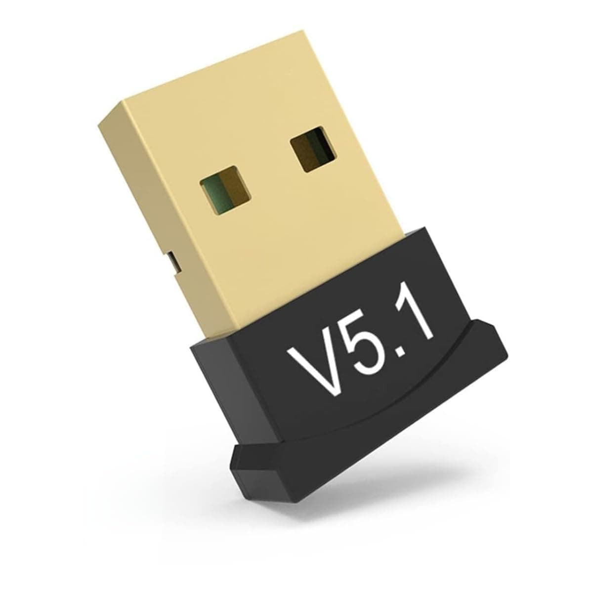 PACE USB Bluetooth Adapter Version 5.1 (Improved), Fast-Connect, Plug & Play, Enhanced BLE HD+ Audio for PC Desktop Laptop, Windows 11/10/8.1 only, Not Support Mac OS, TV, PS5, Car, Home-Theatre