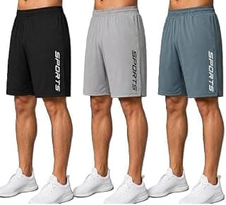 Generic Mahira Hosiery Pack of 3 Men’s Sports Shorts | Solid Lycra Regular Fit Gym Running Casual Half Pants
