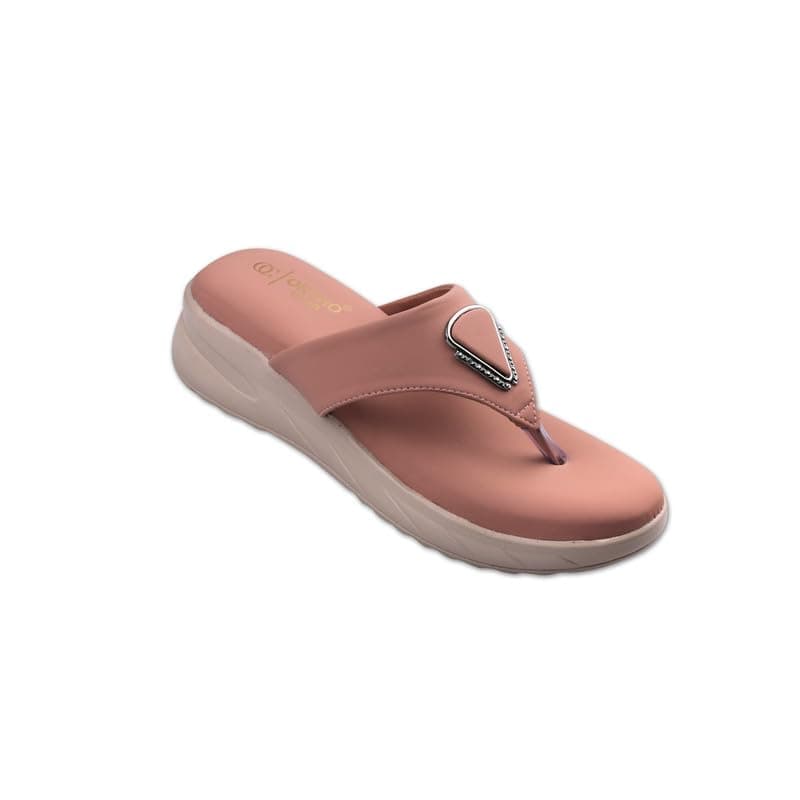 ORTHO CLUB Women’s Orthopedic Comfort Sandals – Soft Cushion Footbed, Anti-Slip Sole, Stylish Toe-Ring Design – Lightweight Sandals for Women & Girls